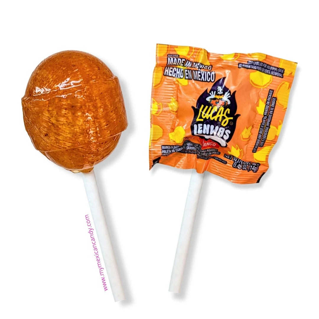 Chupetes Lenwas Mango Lucas 14 g