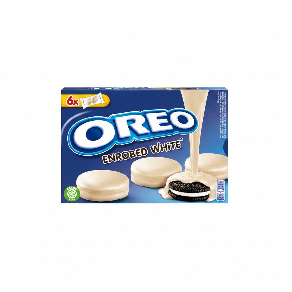 Galletas Bañadas en Chocolate Blanco Oreo 246 g