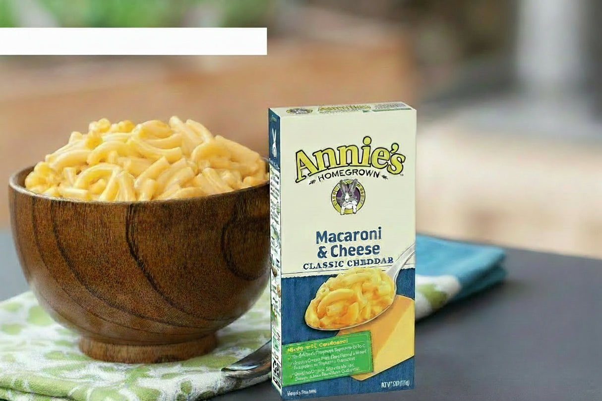 Macarrones con Queso Variedades Annie's 12 un x 170 g