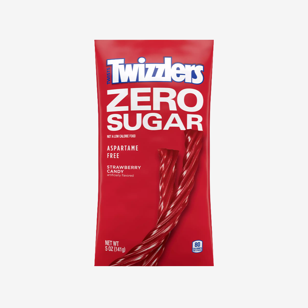 Gomitas Twists Frutilla Zero Azúcar Twizzlers 141 g