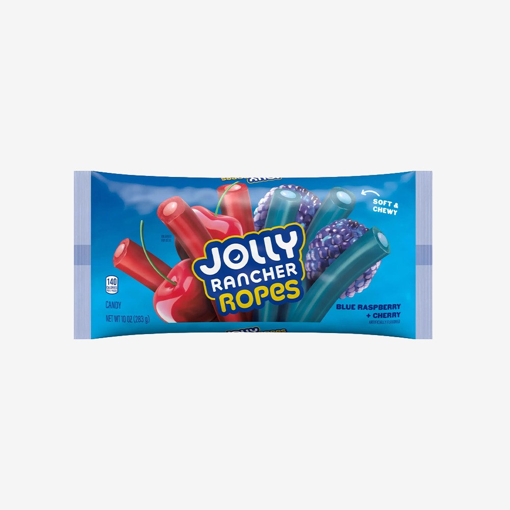 Masticables Ropes Frambuesa Azul Cereza Jolly Rancher 283 g