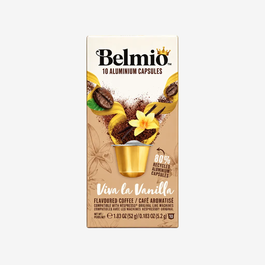 Café en Cápsulas Viva La Vanilla para Nespresso Belmio 10 un