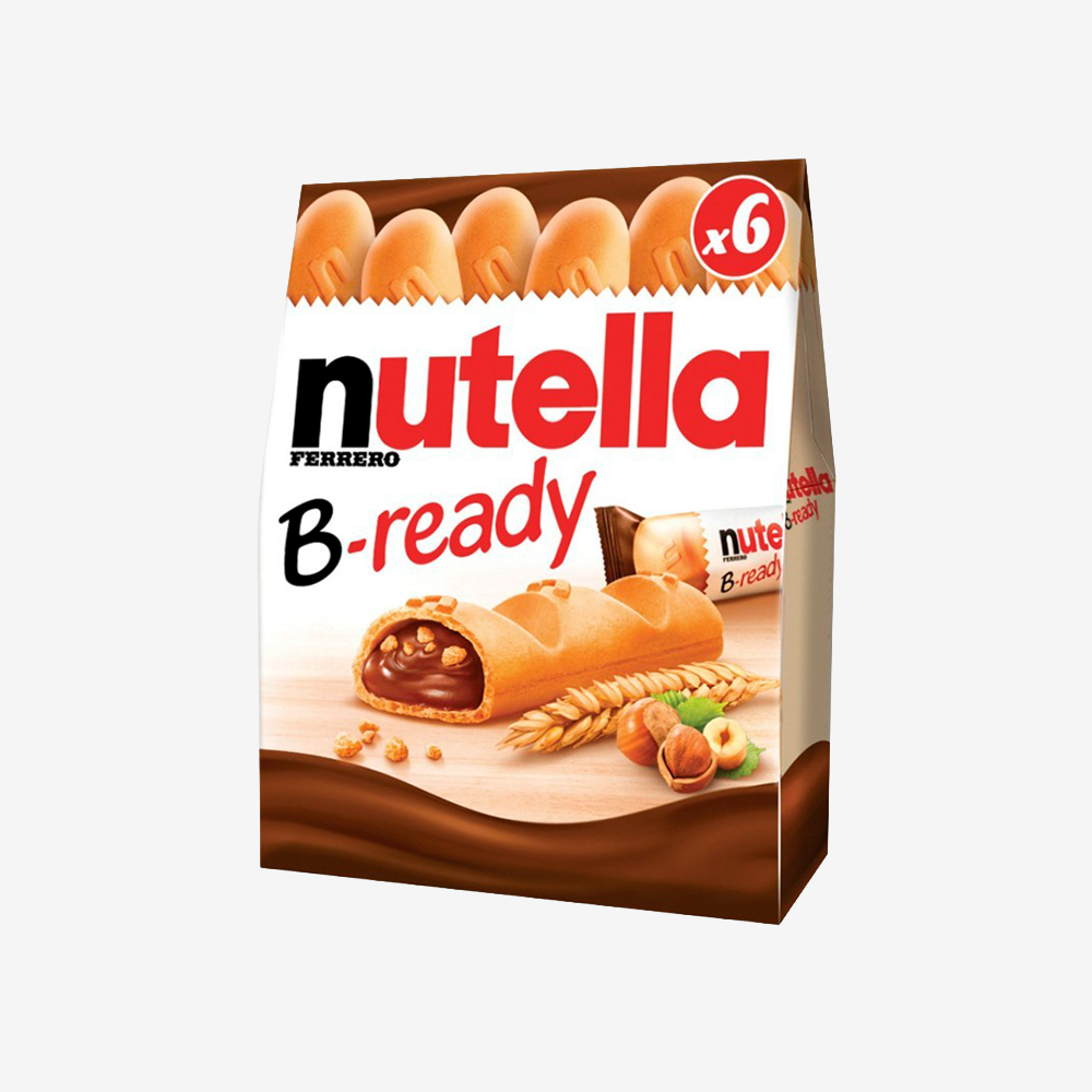 Obleas B-Ready Nutella 132 g
