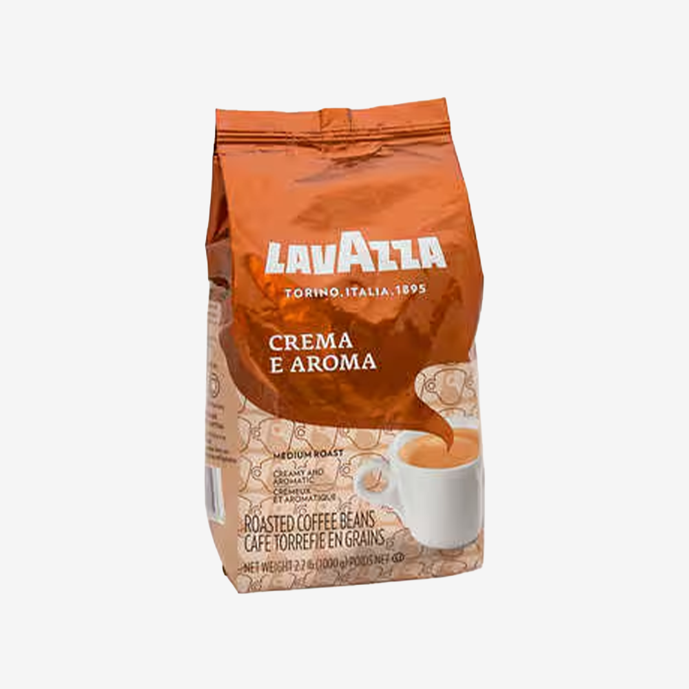 Café Crema e Aroma Grano Entero Lavazza 1 kg