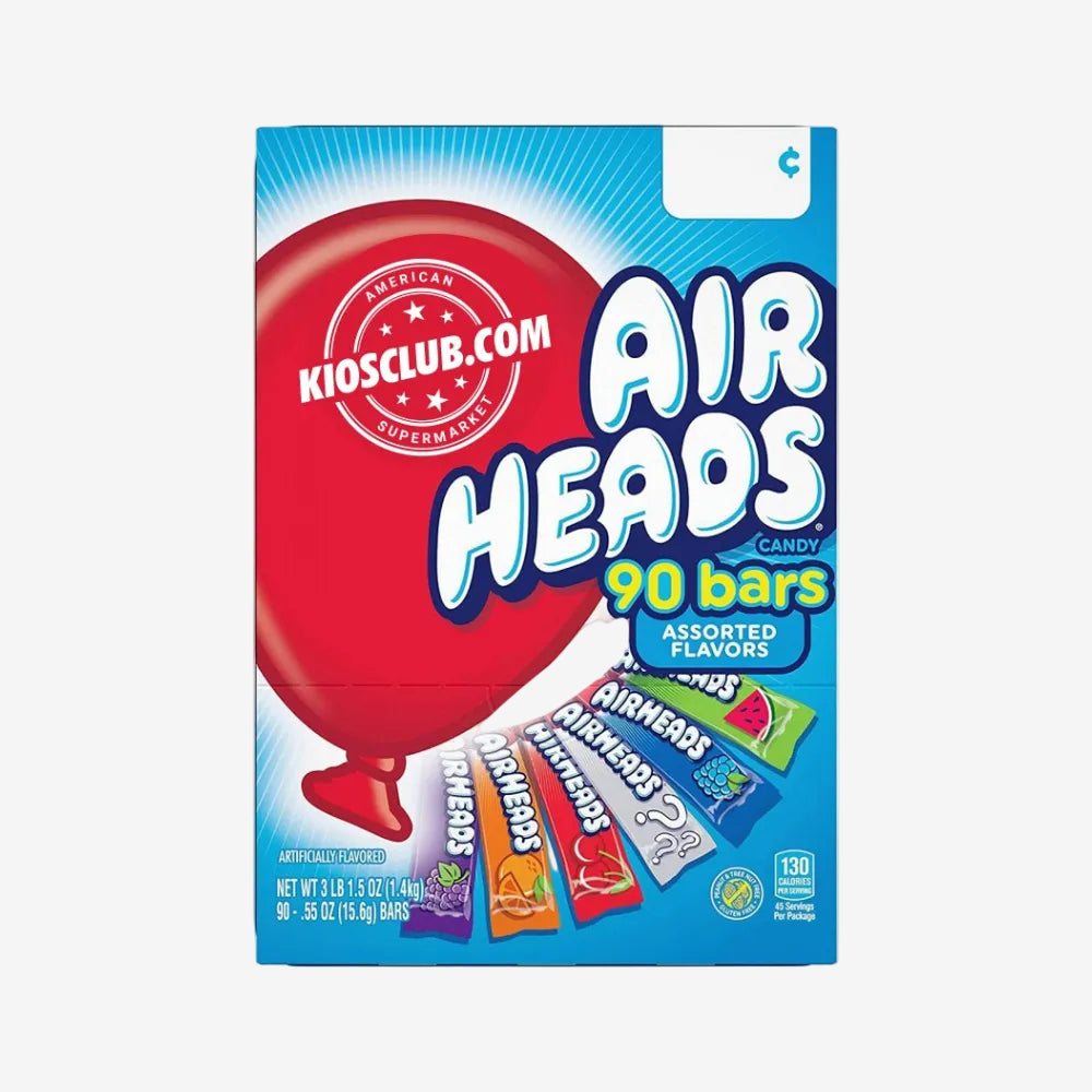 Masticables Surtidos AirHeads 90 un x 15.6 g