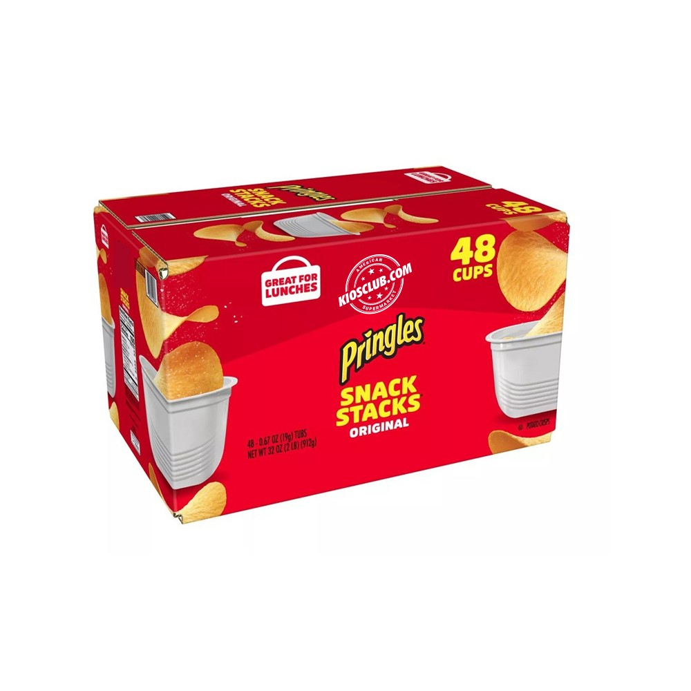 Papas Fritas Original Pringles 48 un x 19 g