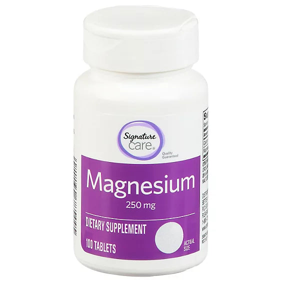 Magnesio 250 mg Signature Select 100 un