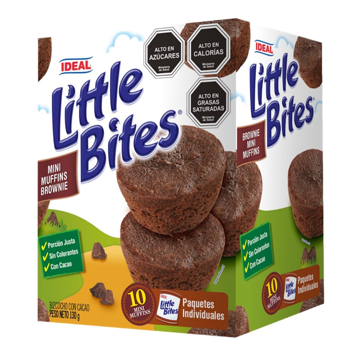 Mini Muffins Brownie Little Bites Ideal 10 x 130 g