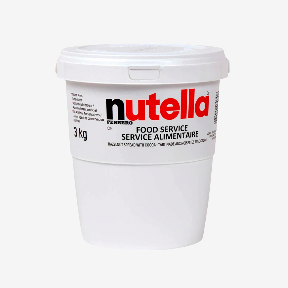 Crema Avellanas con Cocoa Alemana Nutella 3 kg
