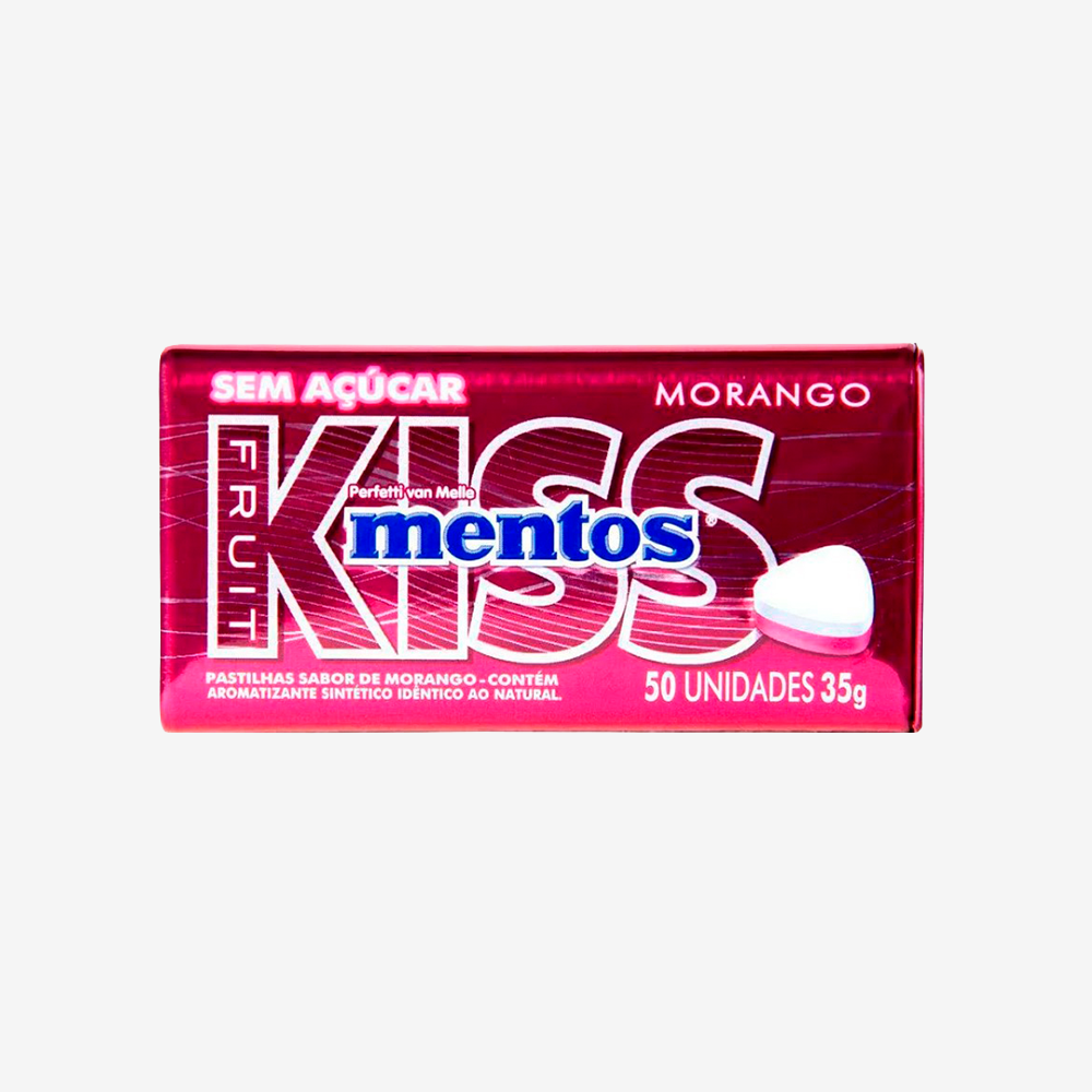 Mentas Kiss Frutilla Mentos 35 g