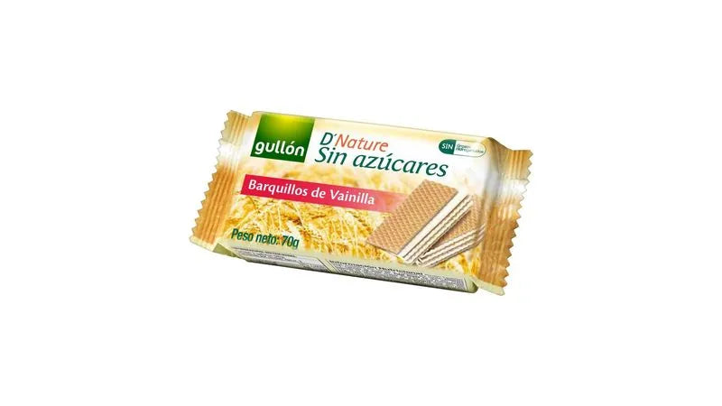 Obleas sin Azúcar Vainilla Gullón 60 g
