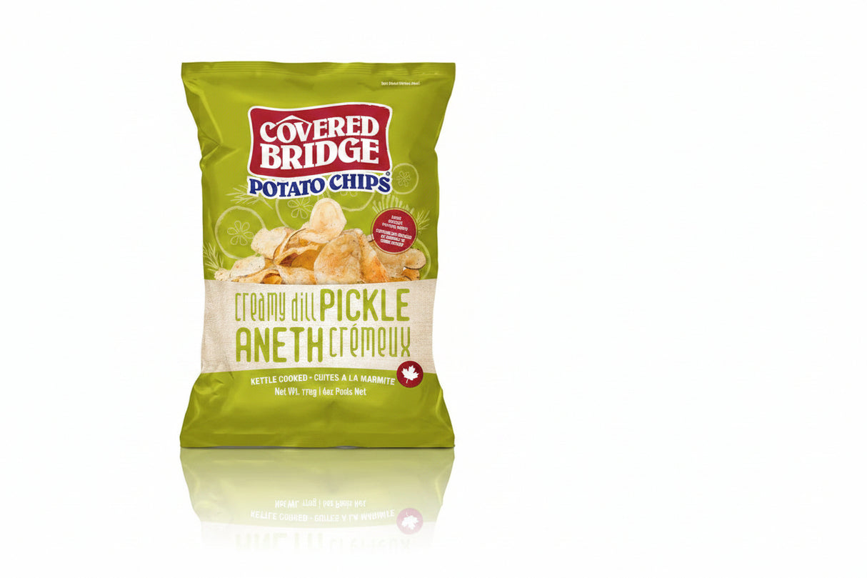 Papas Fritas Eneldo Cremoso Covered Bridge 170 g