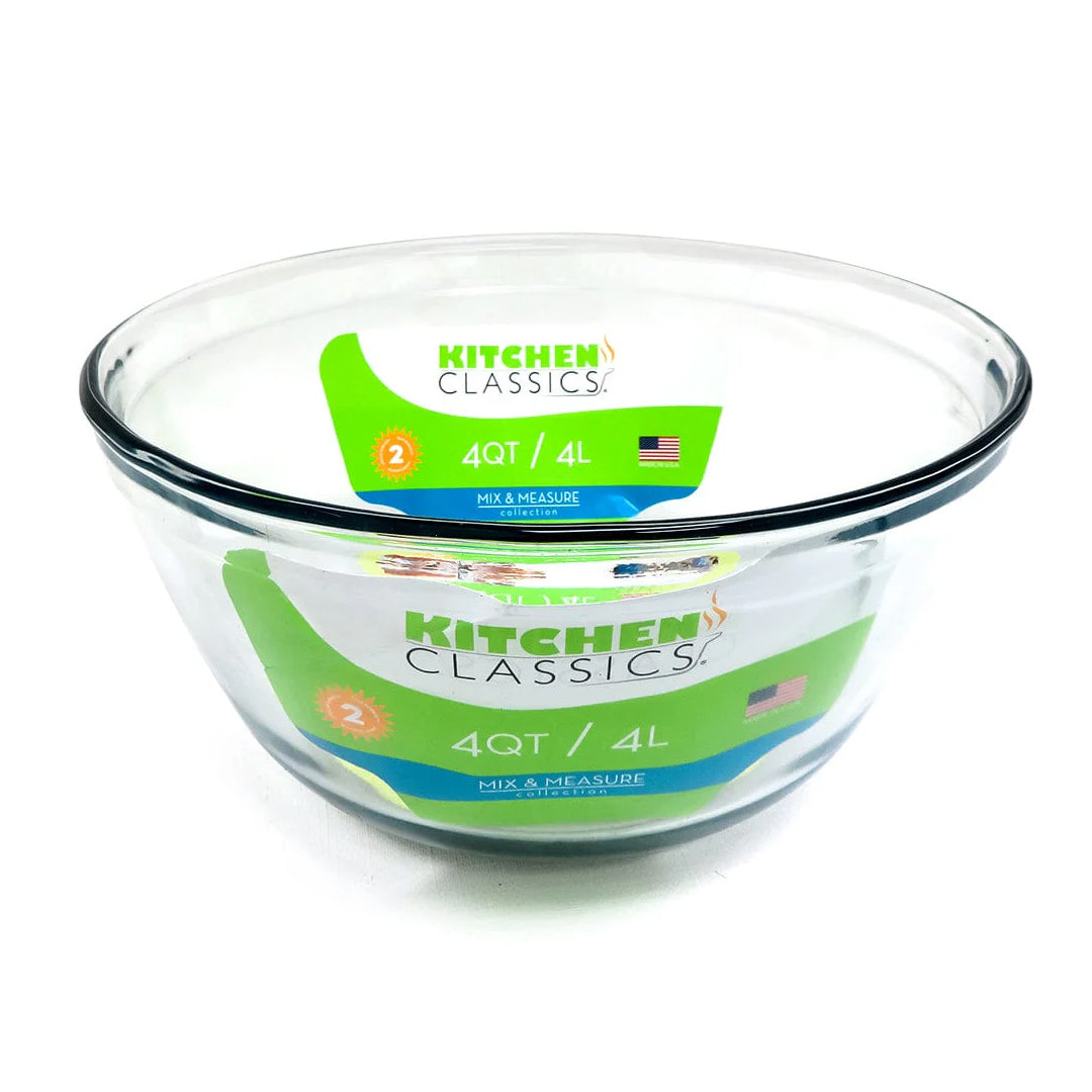 Bowl de Vidrio 4 L Kitchen Classics 1 un