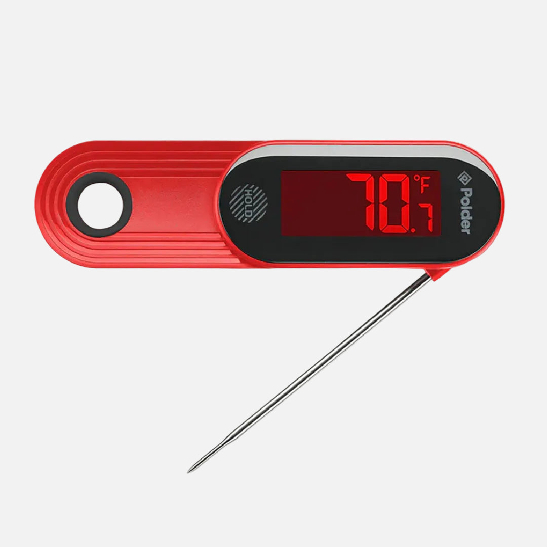 Termómetro Instantáneo de Cocina Rojo Polder 1 un