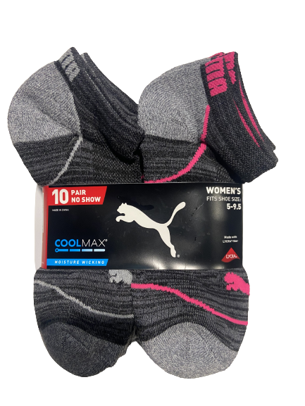 Calcetines Mujer Negro Puma 10 un