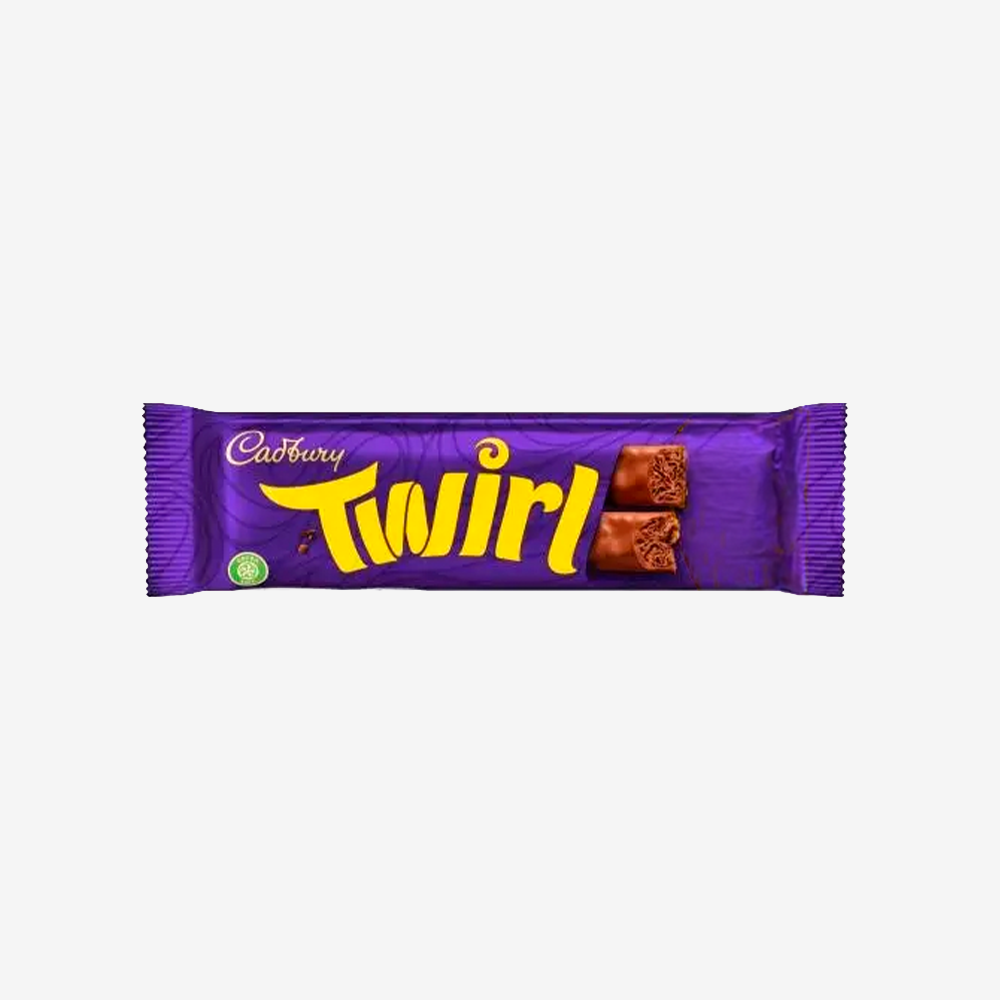 Barra Chocolate Twirl Cadbury 43 g
