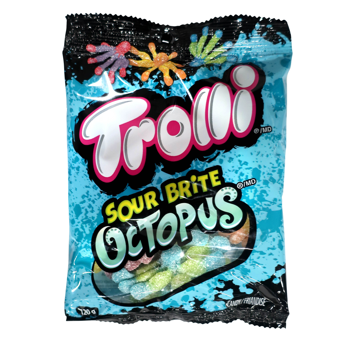 Gomitas Acidas de Pulpo Trolli 120 g