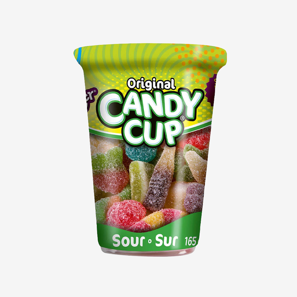 Gomitas Ácidas Candy Cup Huer 165 g