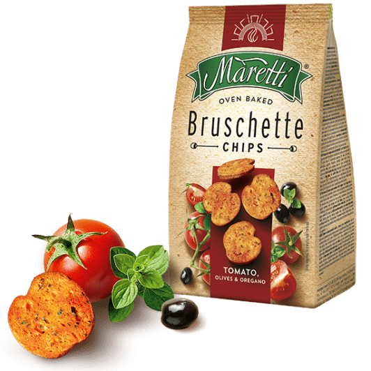 Tostadas Tomate Aceitunas y Orégano Bruschette Maretti Bakery 140 g