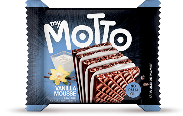Oblea Mousse Vainilla My Motto 34 g