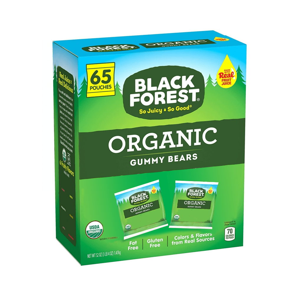 Gomitas Ositos Ingredientes Naturales Caja Black Forest 65 un x 22 g