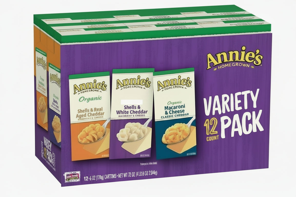 Macarrones con Queso Variedades Annie's 12 un x 170 g