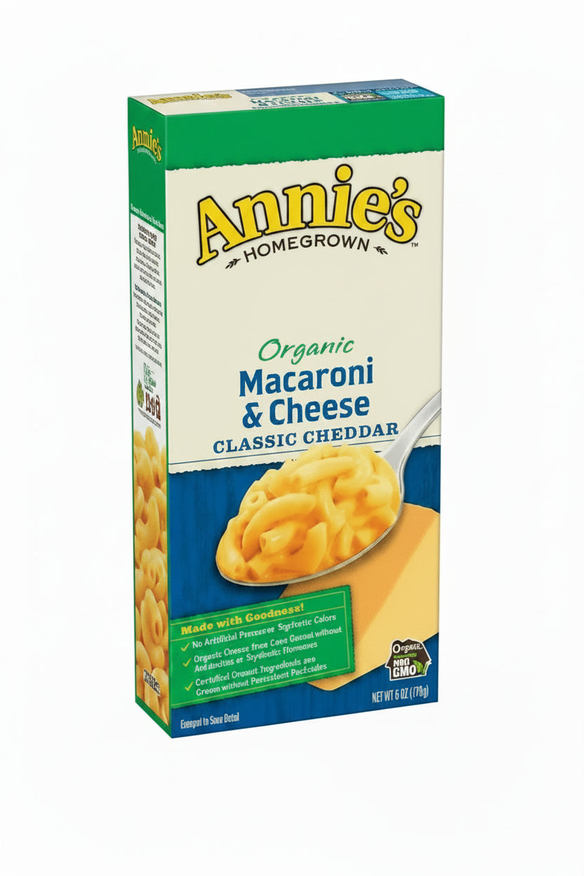 Macarrones con Queso Cheddar Annie's 170 g