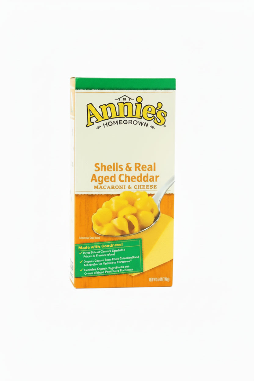 Macarrones con Queso Cheddar Maduro Annie's 170 g