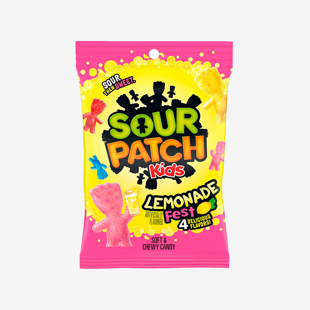 Gomitas Peg Lemonade Sour Patch Kids 102 g