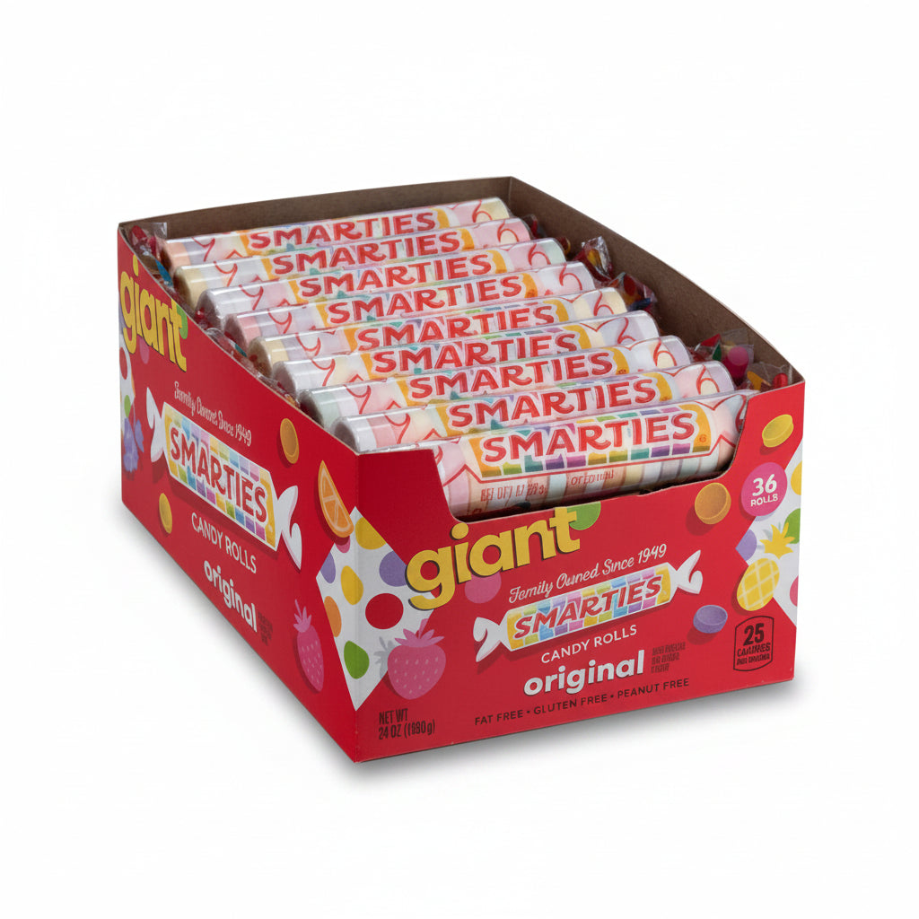Caramelos Giant Smarties 36 un x 28 g