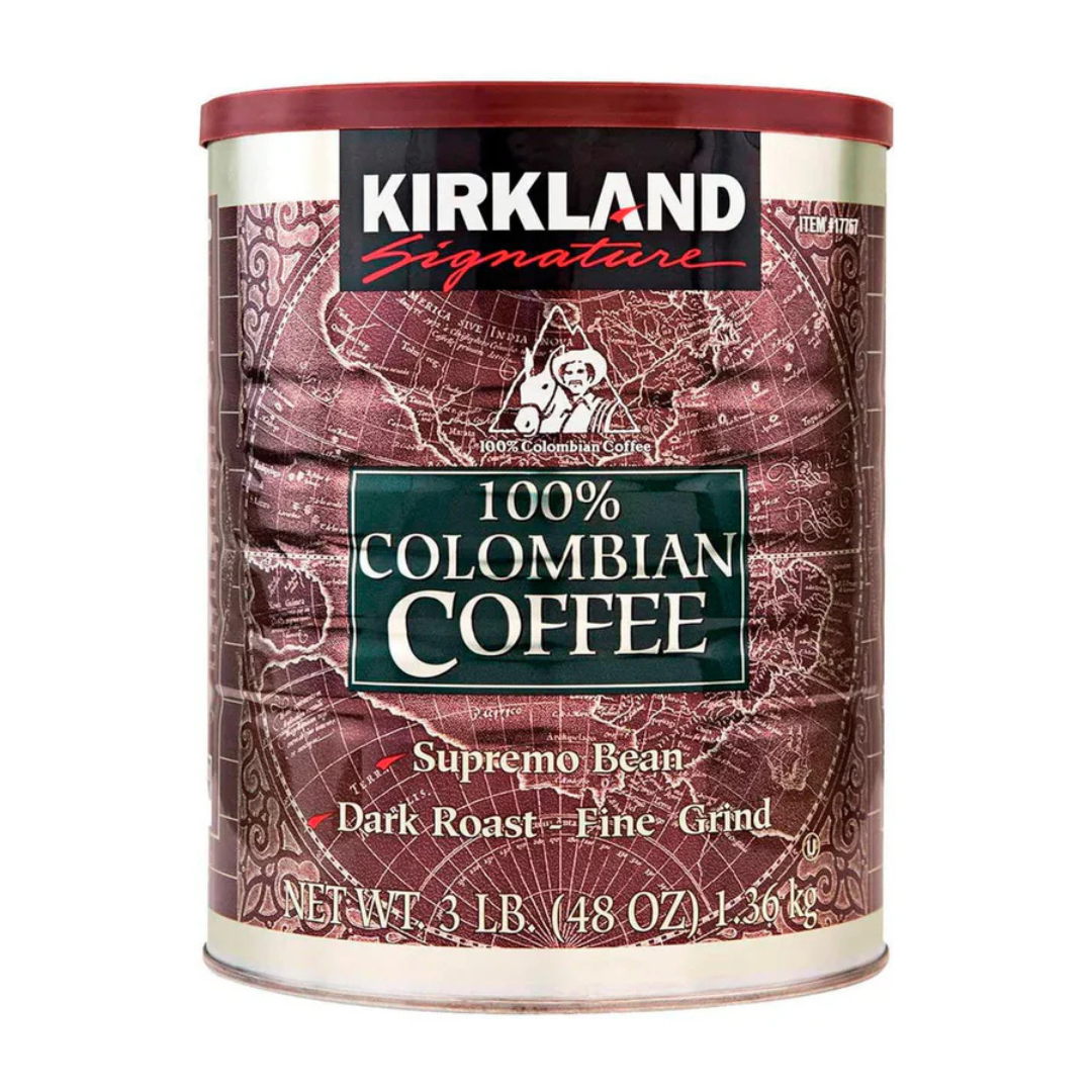 Café Molido Fino 100% Colombiano Kirkland 1.36 kg