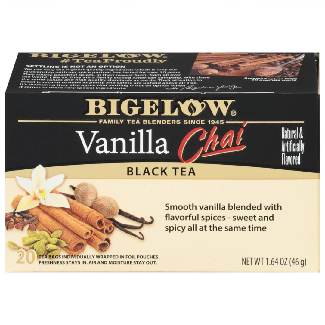 Té Chai Vainilla Bigelow 46 g 20 un