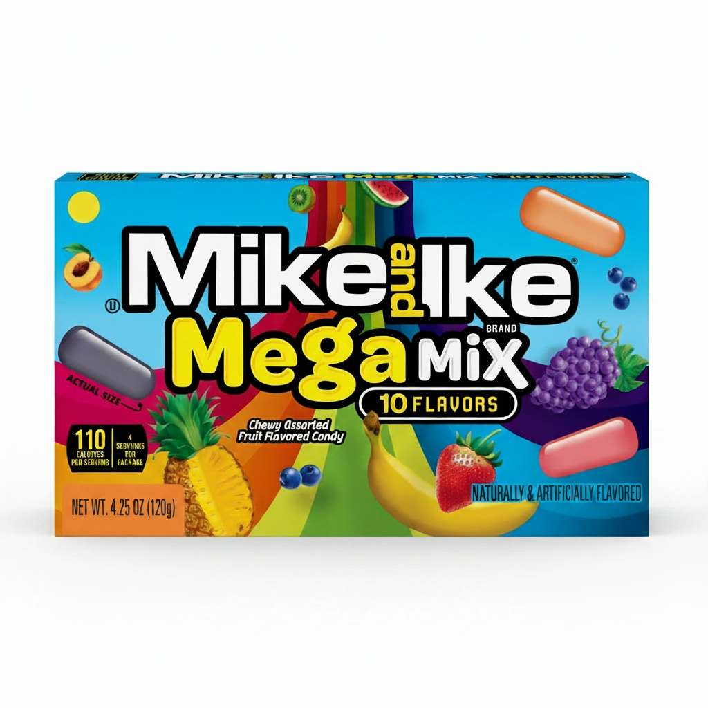 Masticables Mega Mix Theater Mike and Ike 120 g