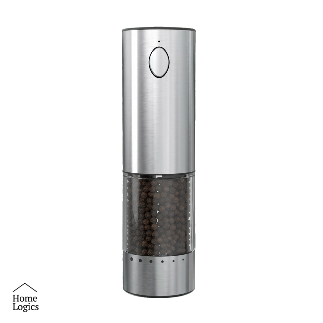 Molinillo Eléctrico Recargable de Sal y Pimienta Acero inoxidable Home Logics 1 un