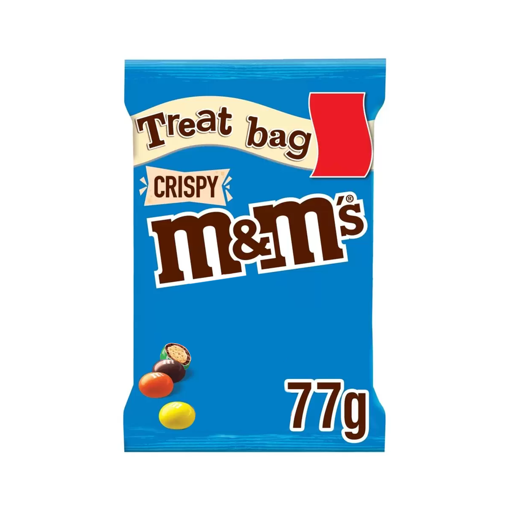 Chocolate Treat Bag Crispy M&M's 16 x 77 g