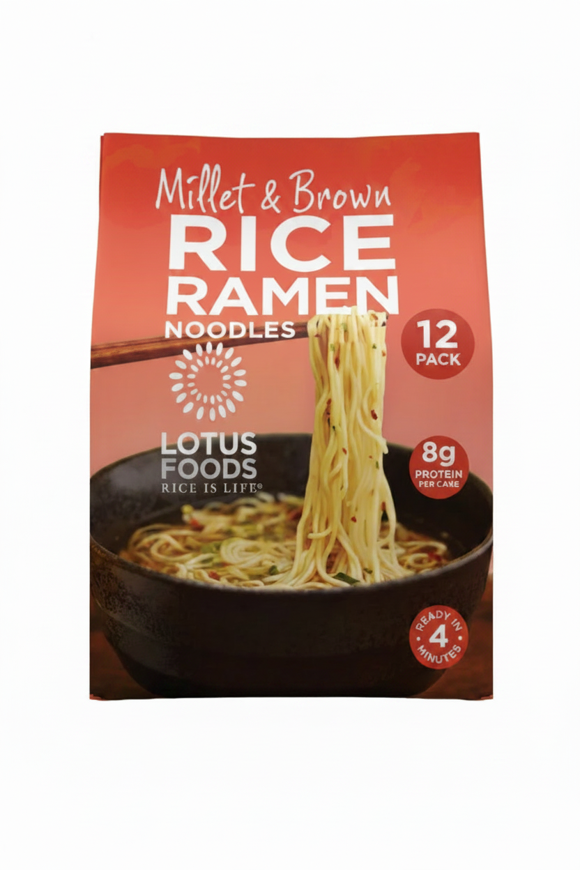 Fideos Ramen de Mijo y Arroz Integral Lotus Foods 840 g