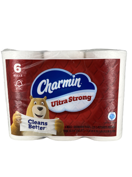 Papel Higiénico Ultra Soft Charmin 6 un
