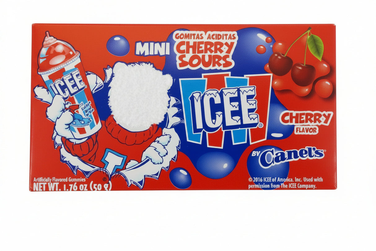 Gomitas Icee Cereza Ácida Mini Canel's 50 g