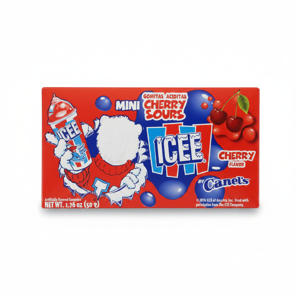 Gomitas Icee Cereza Ácida Mini Canel's 50 g