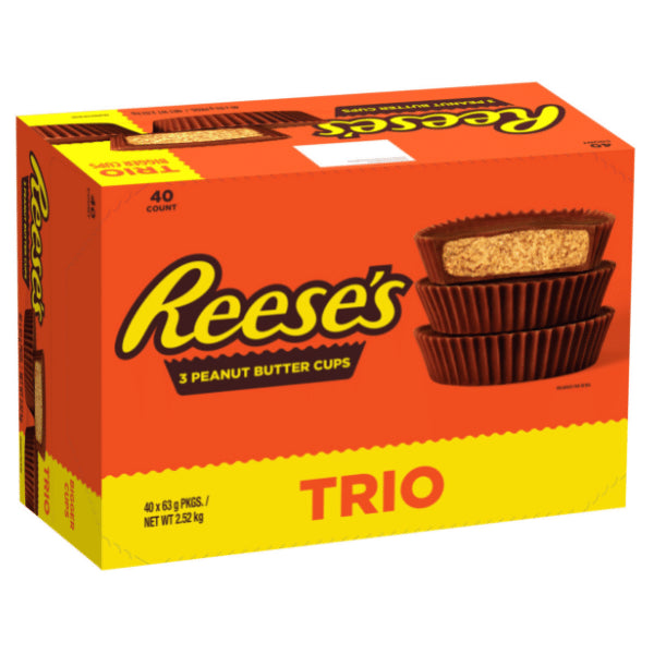 Chocolate Cups Trio Reese's 40 un x 63 g