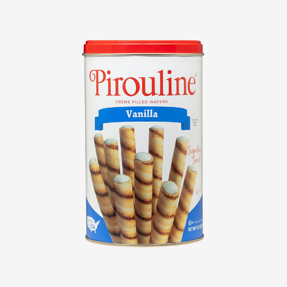 Obleas Rellenas de Vainilla Pirouline 400 g