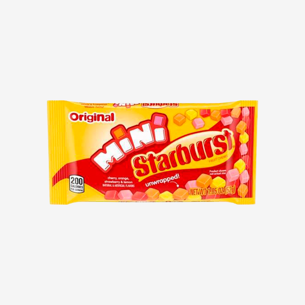 Masticables Minis Single Starburst 52 g