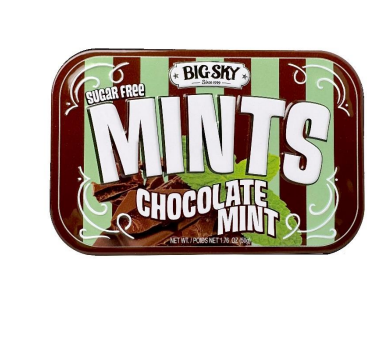 Mentas Chocolate Big Sky 6 un x 50 g