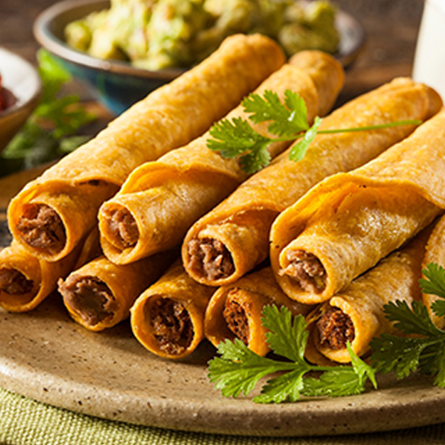 Taquitos Mechada Caja Taquitos Dorados 20 un