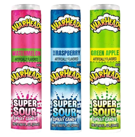 Super Sour Spray Warheads 20 ml