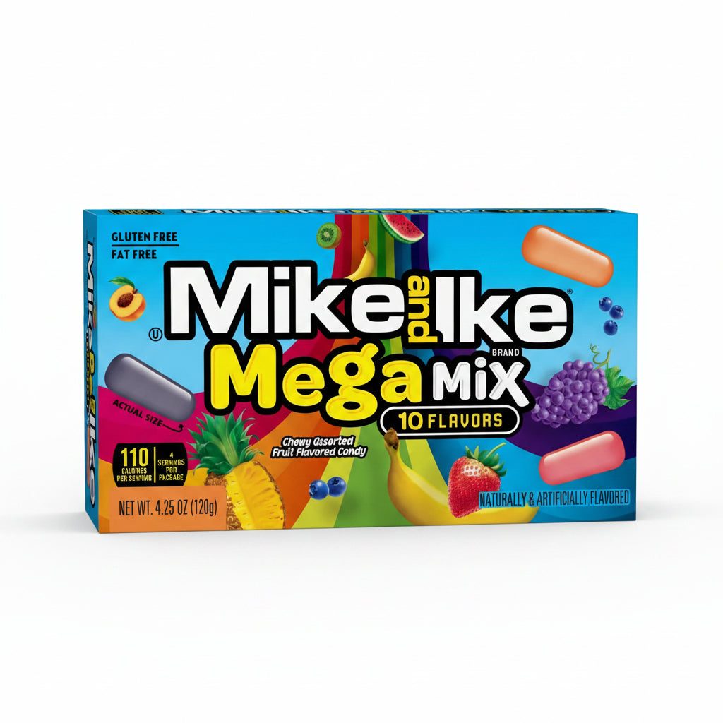 Masticables Mega Mix Theater Mike and Ike 12 x 120 g