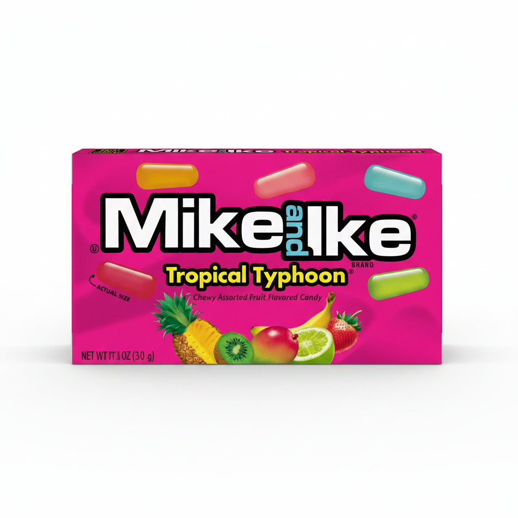 Masticables Tropical Typhoon Theater Mike and Ike 12 x 120 g