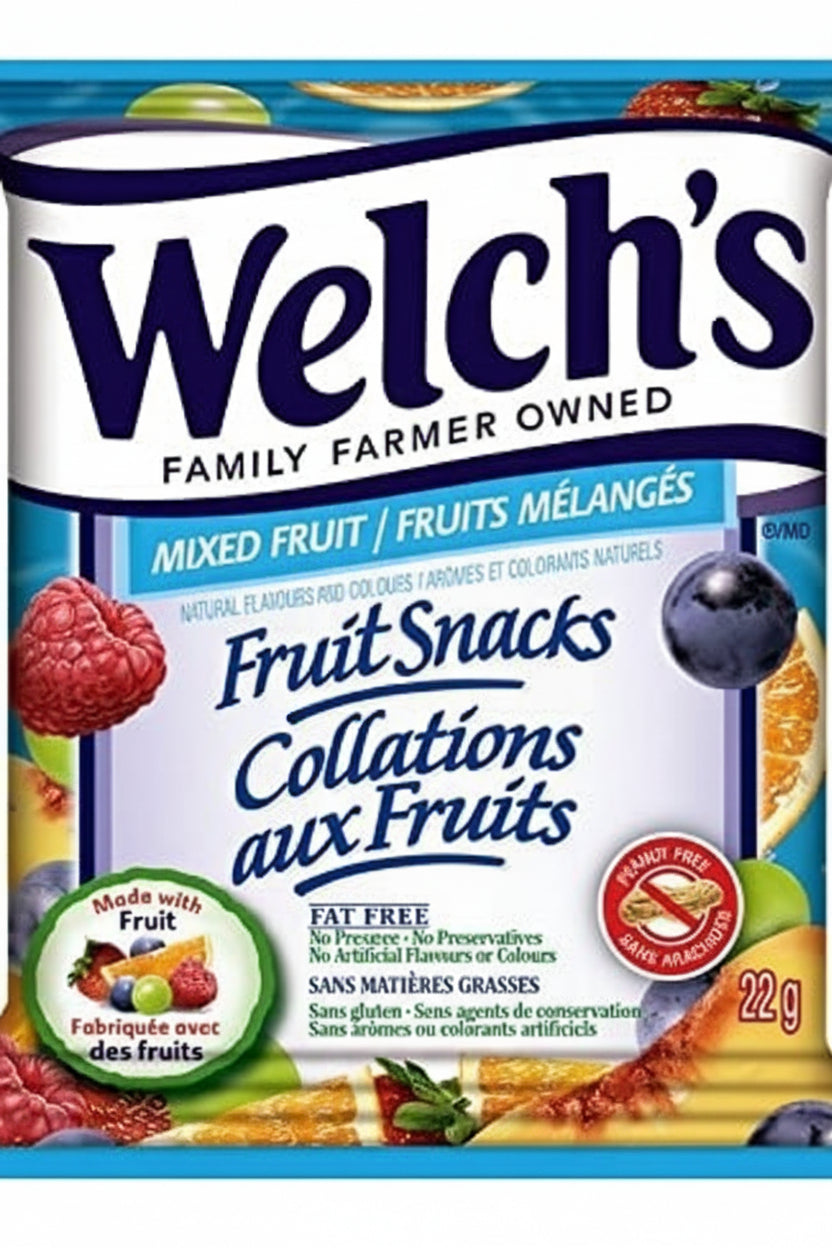 Gomitas de Fruta Welch's 60 un x 22 g