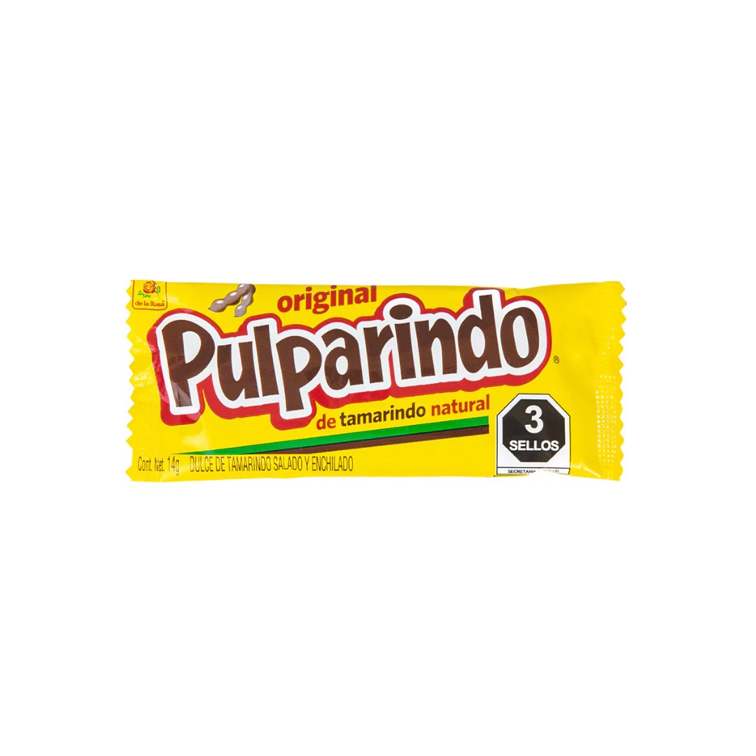 Masticables Tamarindo Enchilado Original Pulparindo 14 g
