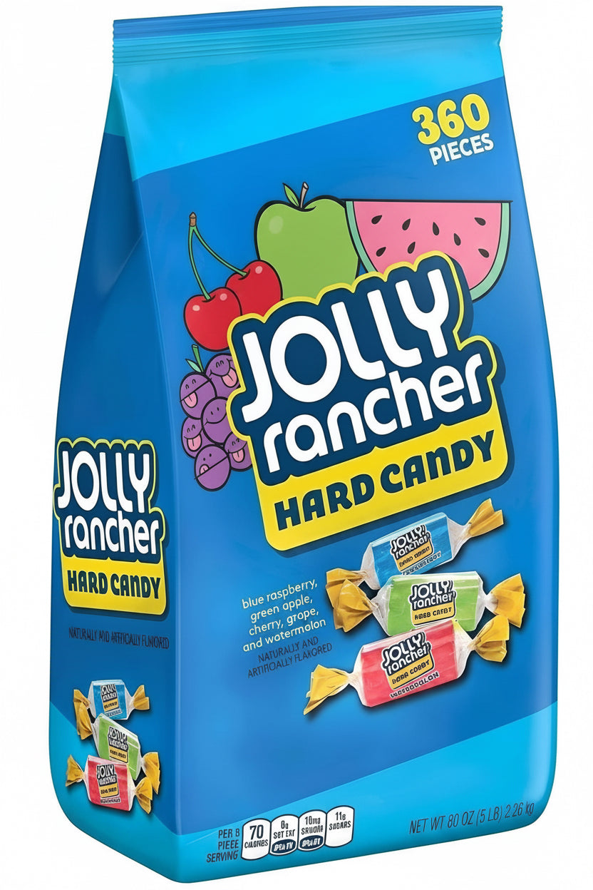 Caramelos Jolly Rancher Frutas 360 un Jolly Rancher 2.26 kg